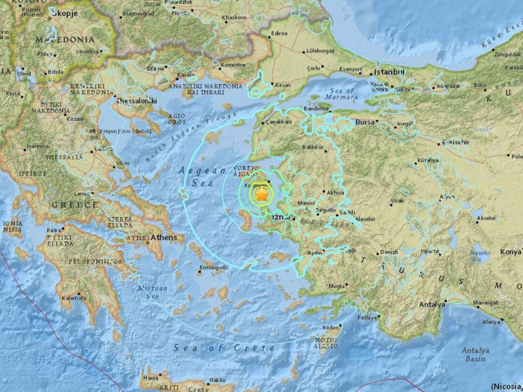 Izmir Earthquake 6.2 Magnitude