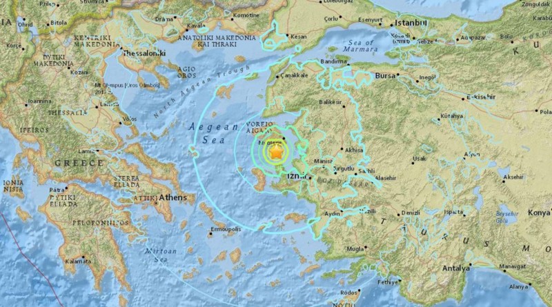 Izmir Earthquake 6.2 Magnitude